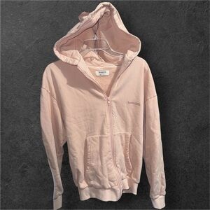 House of CB  Pink Hoodie Full Zip Hooded Jacket  Pink